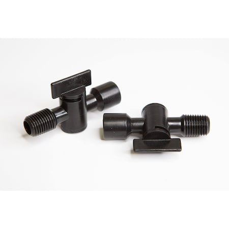 Cedarberg Snap-Loc Systems 1/4 Male Snap-Loc x 1/2 Female NPT Black 10 8550-395